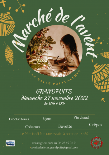 MARCHE DE L AVENT DE GRANDPUITS (77)