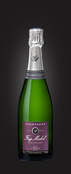 Champagne 3 cépages millésime 2013 médaille d'Argent