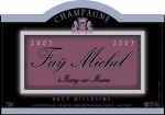 Champagne Faÿ Michel - Etiquette de champagne RM